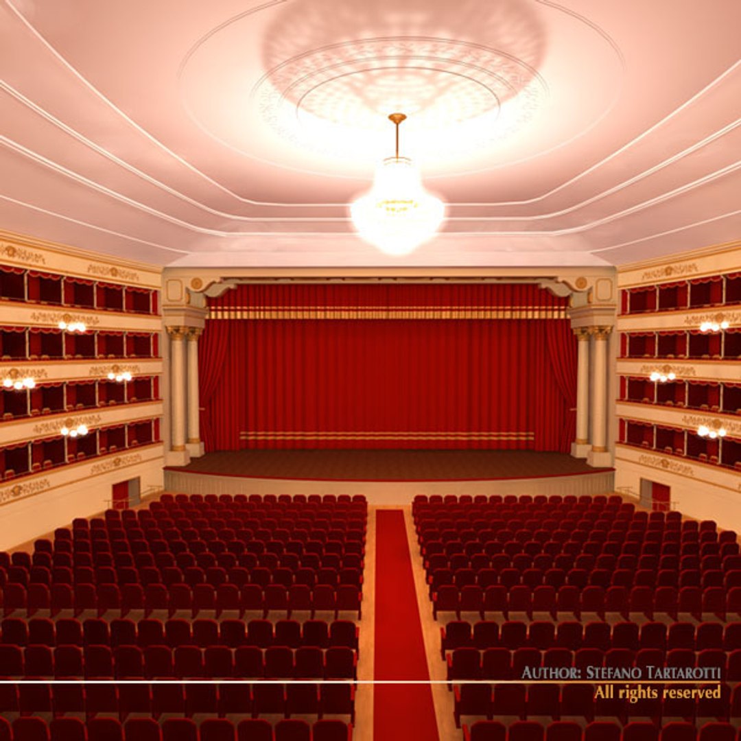 Classical Theatre 3d Model