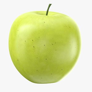 3D apple fruit