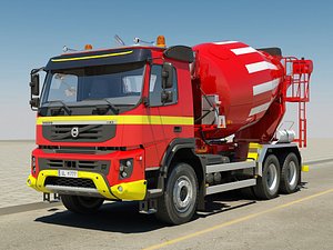 Volvo FMX concrete mixer 2011