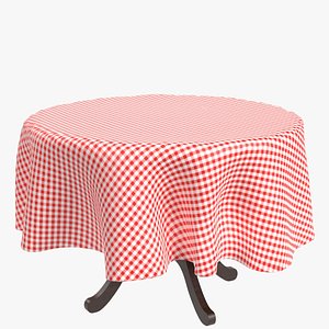 Table with tablecloth 3 model