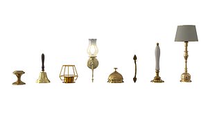 Brass 3D Model Collection 3D model