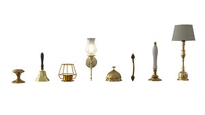 Brass 3D Model Collection