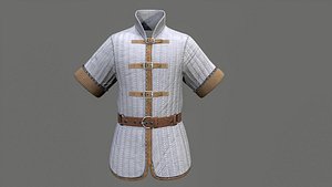 Medieval Male Swordsman Full Wear model