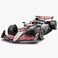 Haas F1 VF-25 2025 Formula 1 Race Car
