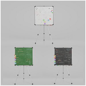 Professional Square Trio - Customizable Writing Board Set