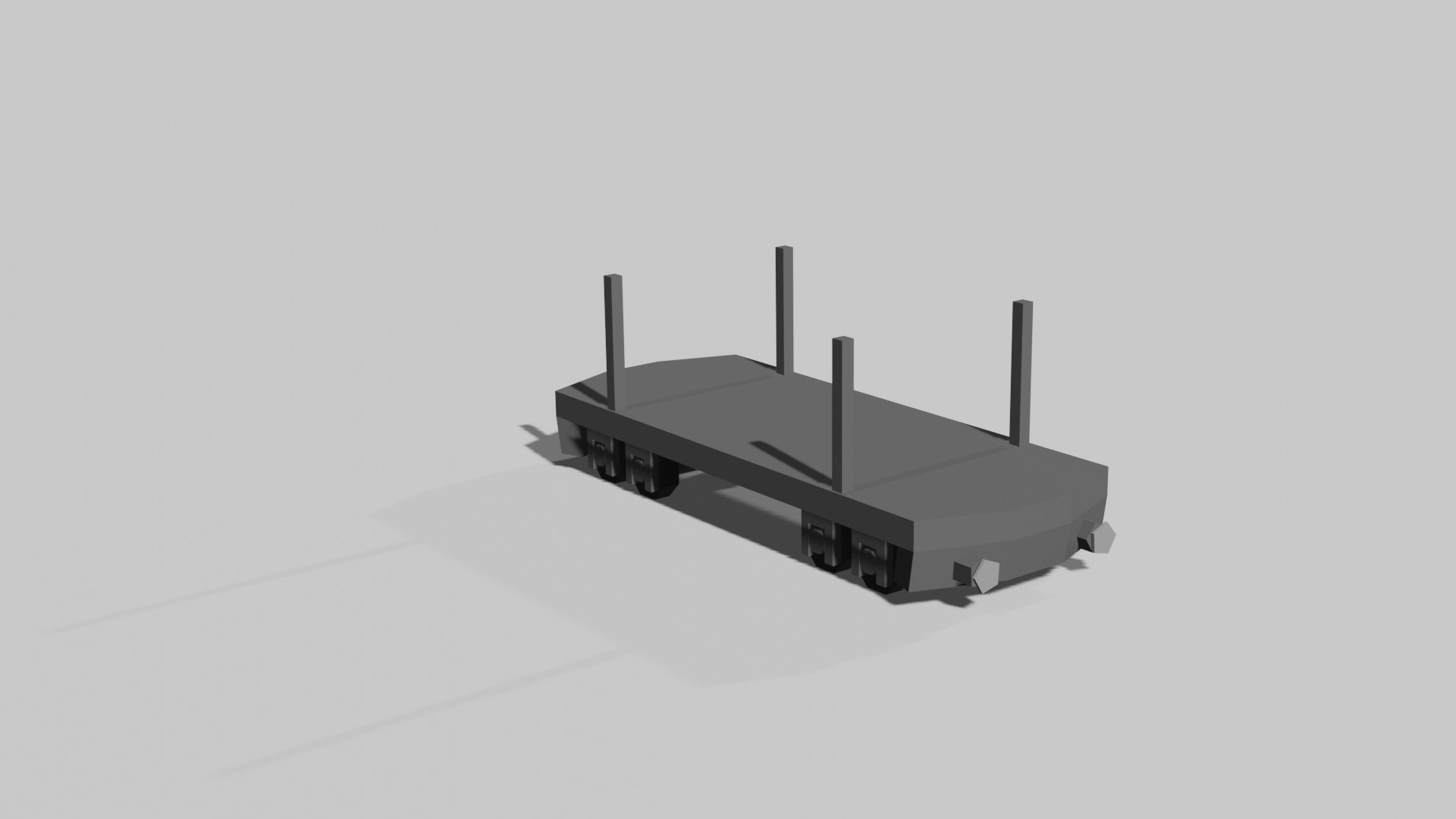 3D Empty Wagon Model - TurboSquid 2113872