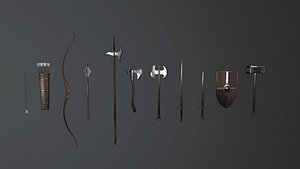 Game-Ready Medieval Weapons Pack
