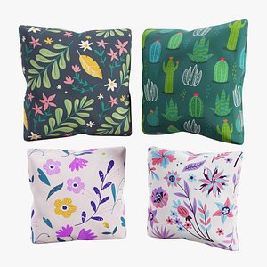 pillow set 3D