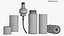 Kosmetikflaschen-Set