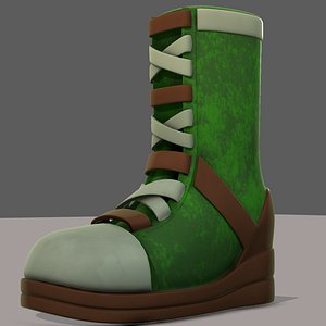 3D Shoes cartoonV52 model