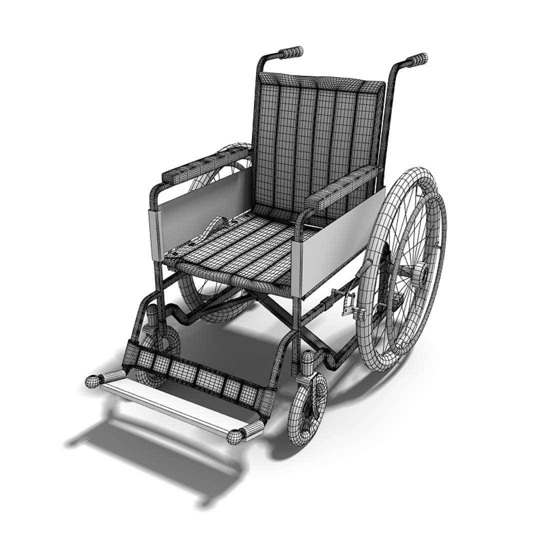 wheelchair medical modelled max