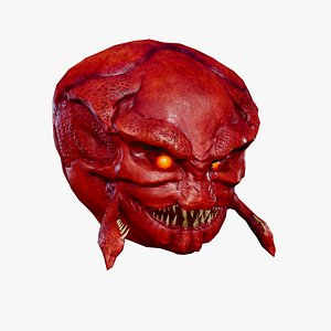 3D Head monster
