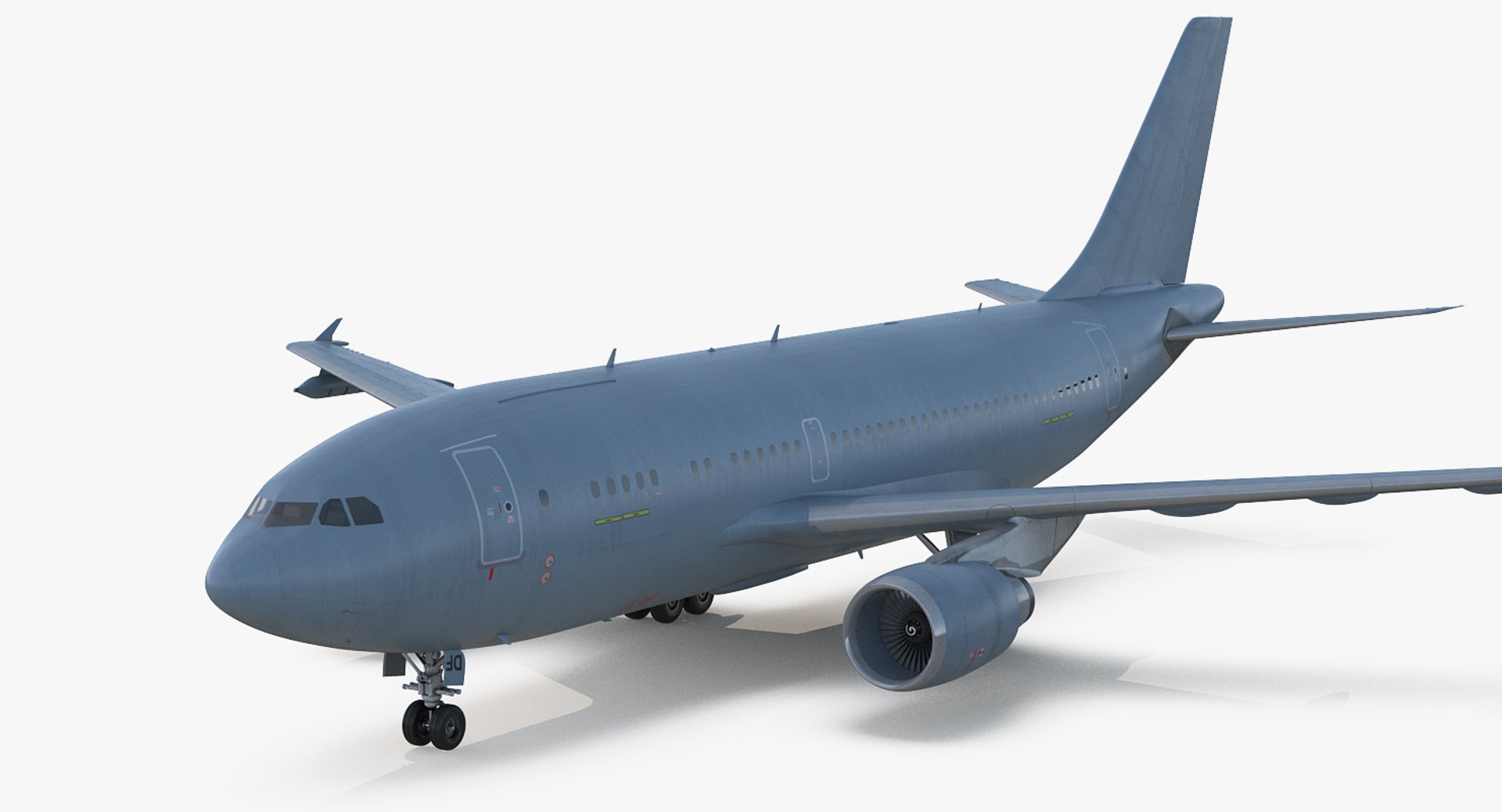 Airbus A310 Multi Role Tanker Aircraft Transport Generic 3D model preview