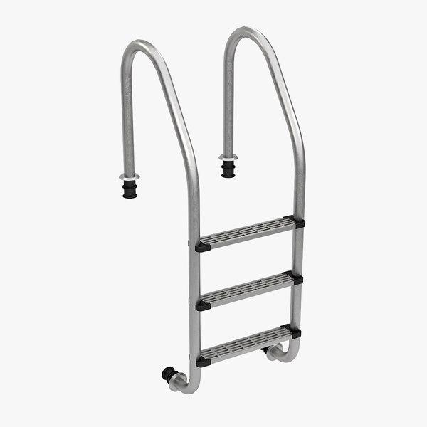 プールラダー3Dモデル TurboSquid 716346