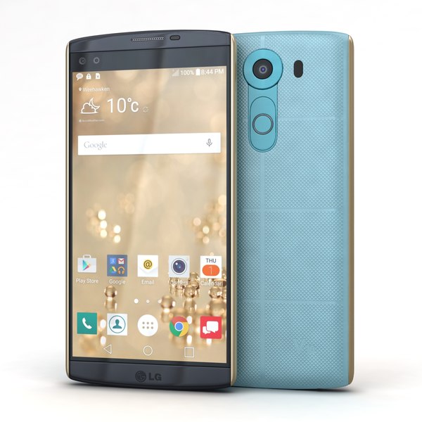 modelo 3d LG V10 Opal Blue - TurboSquid 981883