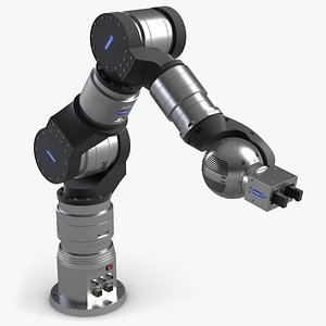 industrial robot arm lwa 3d max