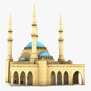 Al-Amin Mosque 3D model
