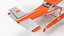Splash Seaplane Floats Orange