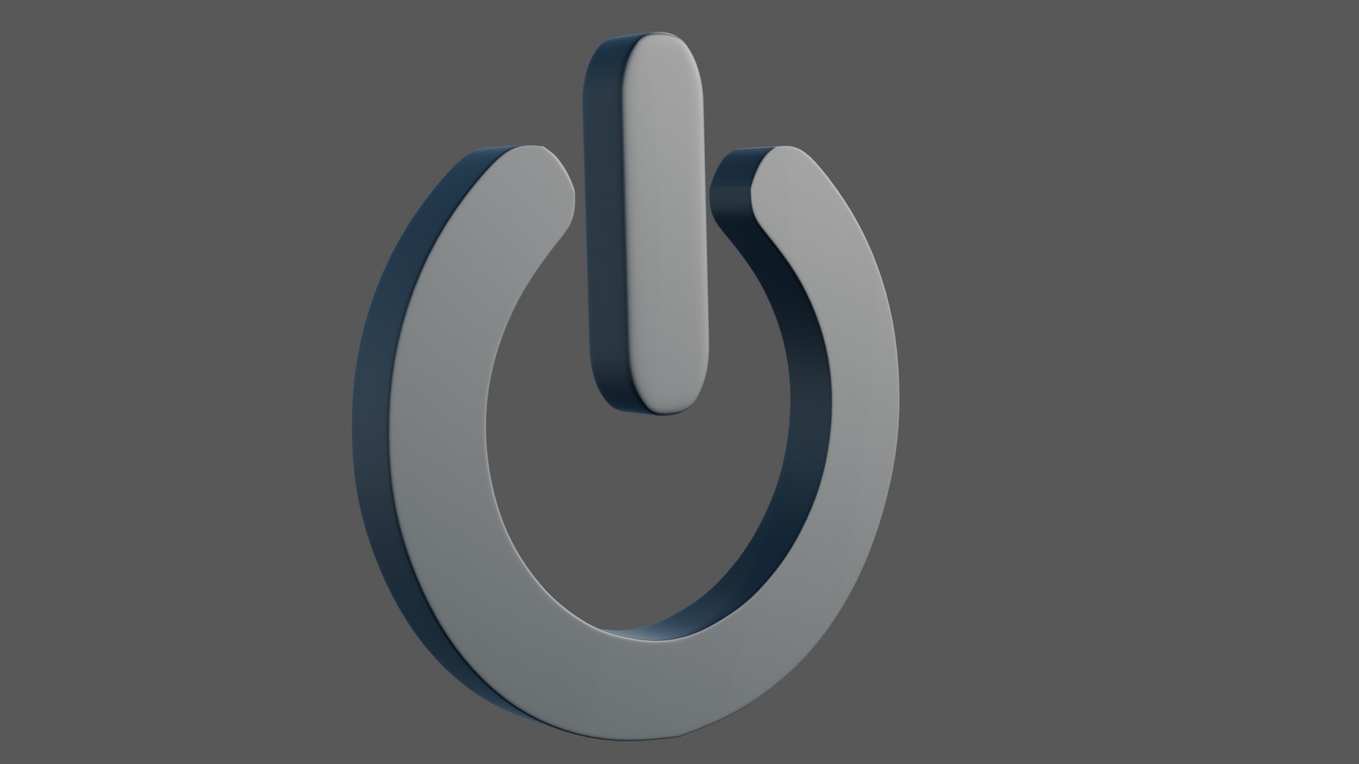 Power Icon 3D Model - TurboSquid 2455552