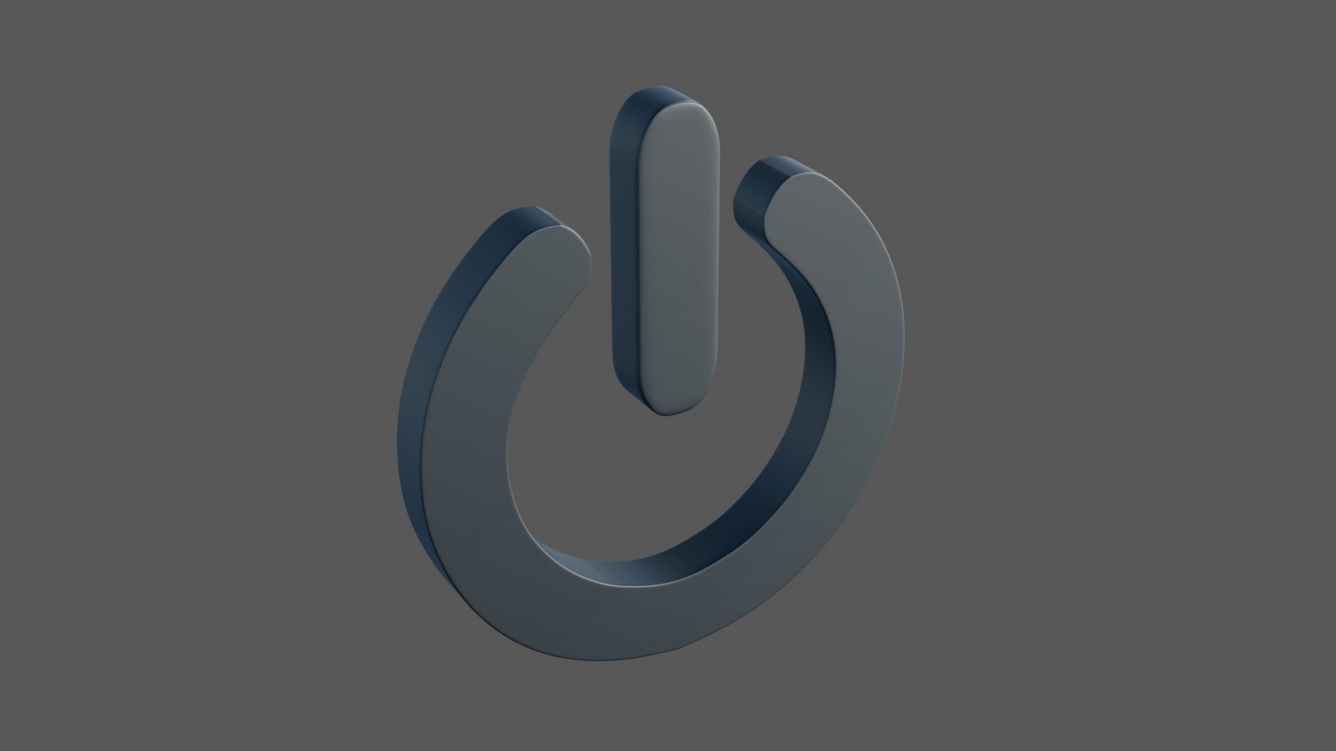 Power Icon 3D Model - TurboSquid 2455552
