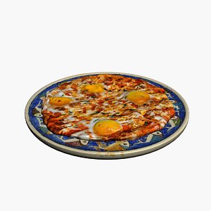 3D Persian Omelette model