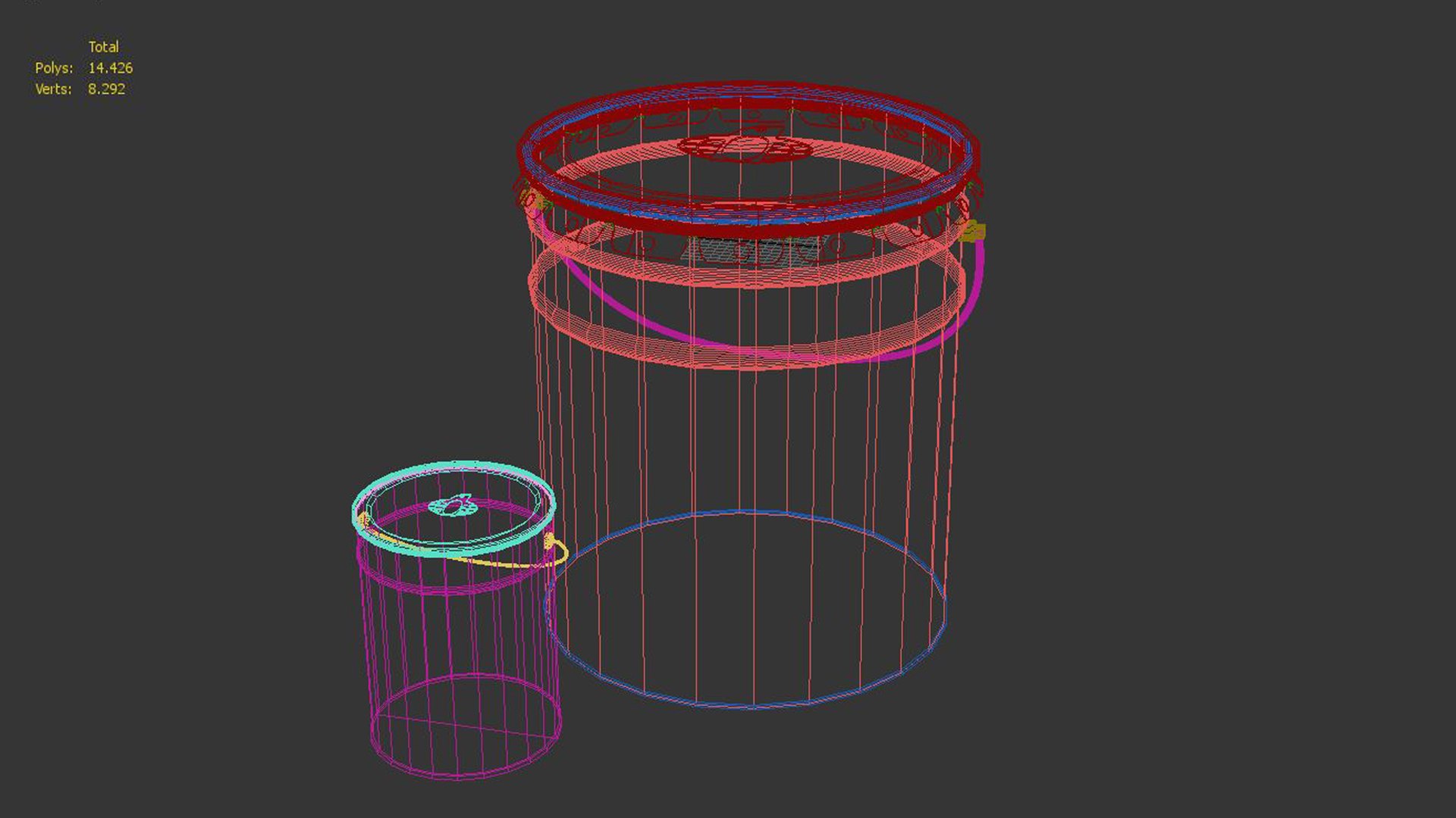 3D Paint Bucket Jotun Polyurethane TurboSquid 2106595