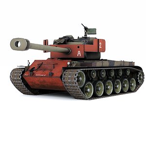 3D Heavy Tank T26E1 Pershing