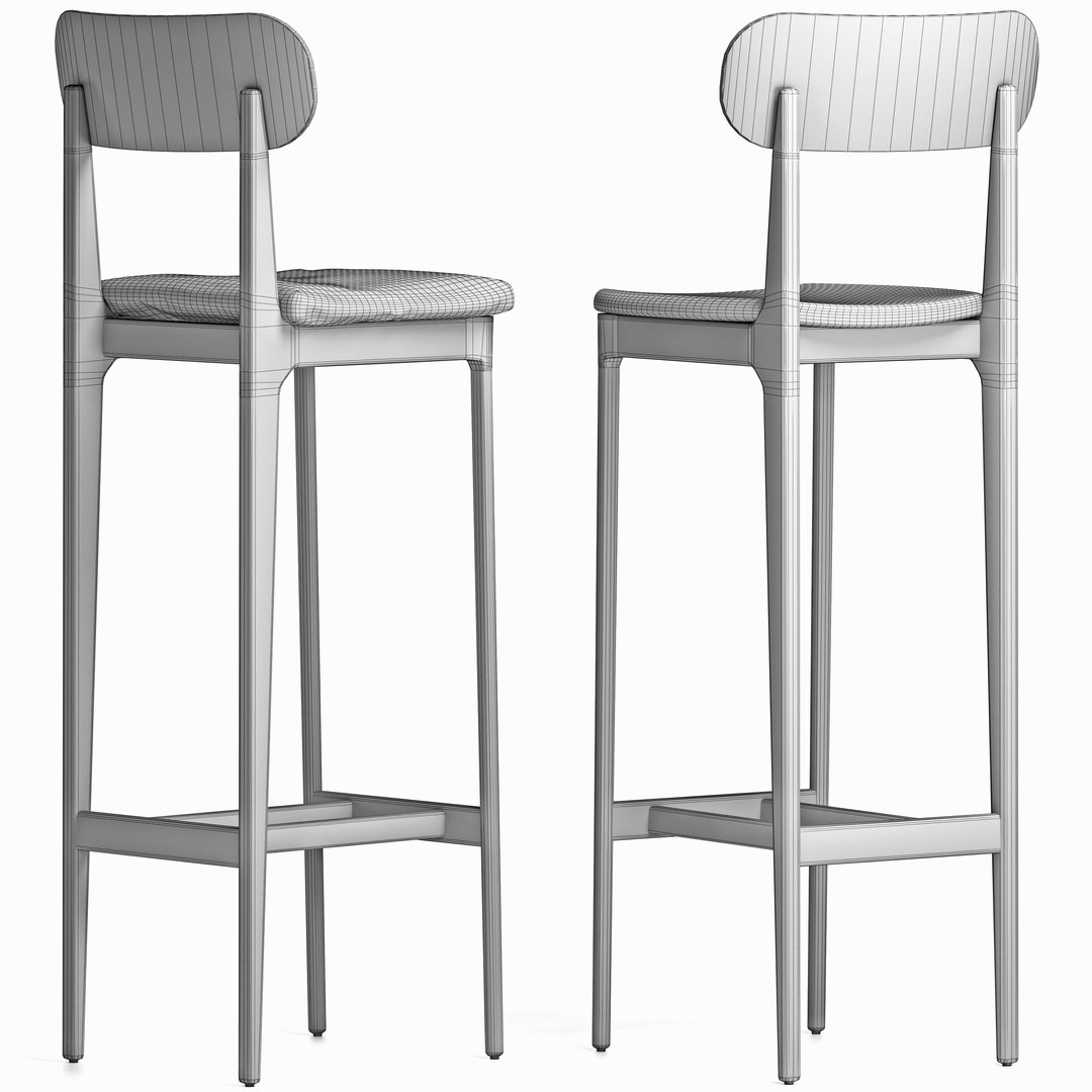 PLC Stool By Modus Model - TurboSquid 1809592