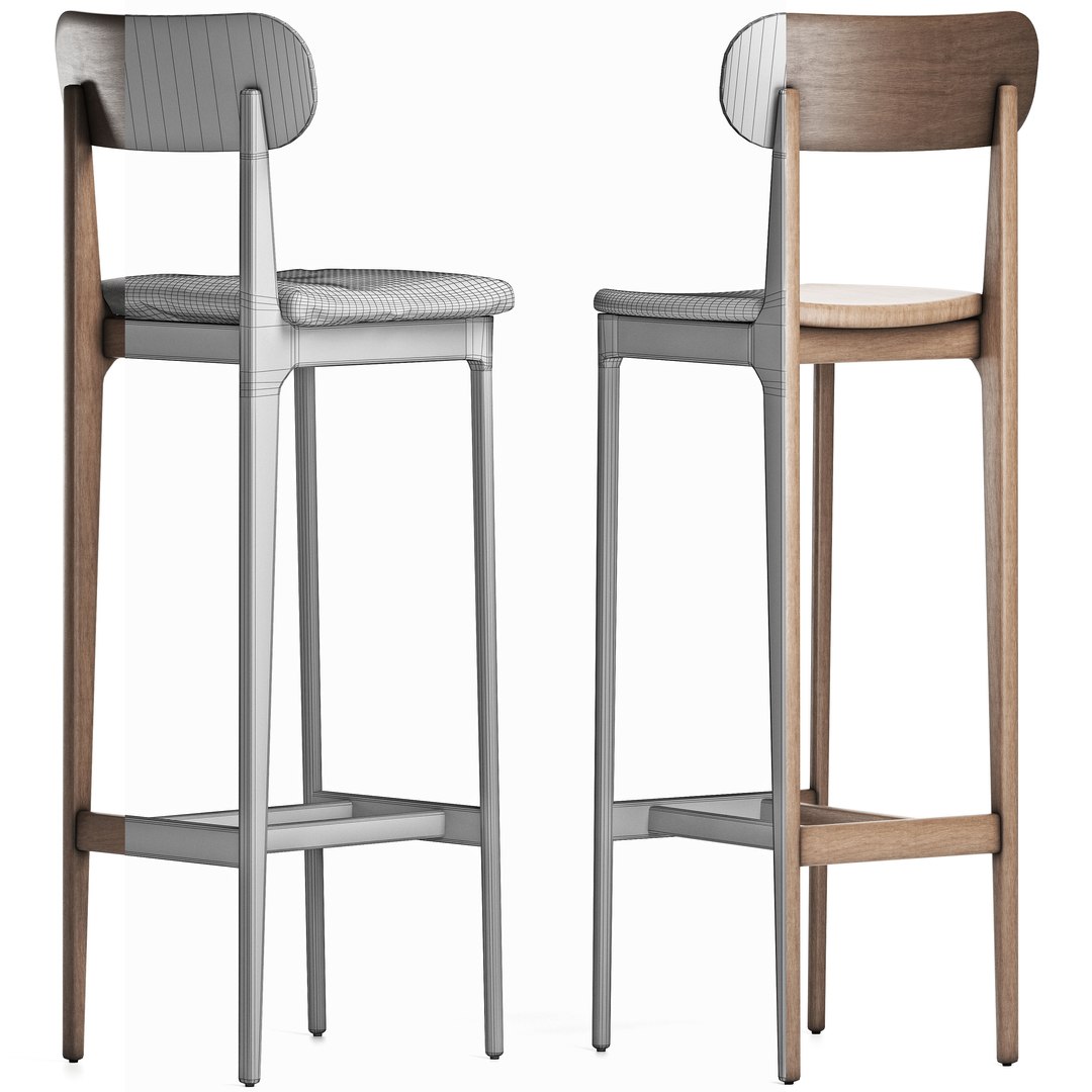 PLC Stool By Modus Model - TurboSquid 1809592