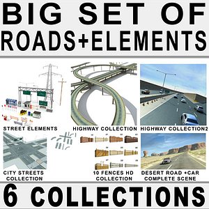Roads Highways Big Collection