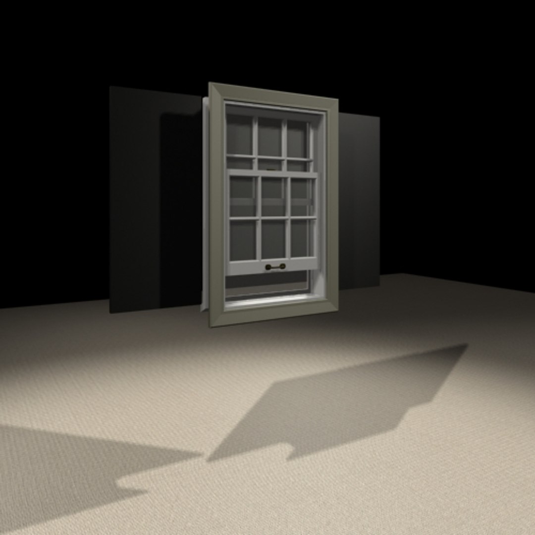 2032 Window 3d Max