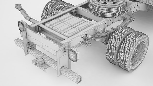 Pickup Truck Generic Chassis 03 3D - TurboSquid 1894033