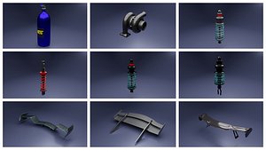 Car Parts Tuning Pack