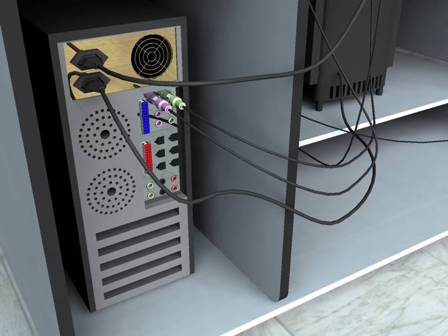 3d Computer Set