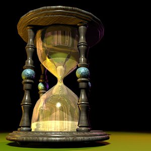 Hourglass 01 animated