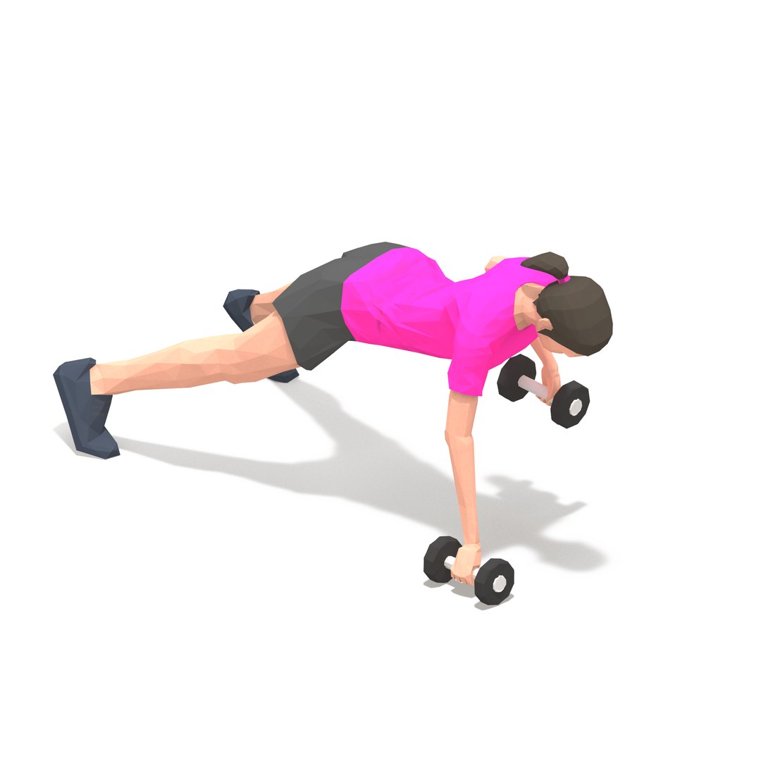 Animations exercise woman model - TurboSquid 1706670