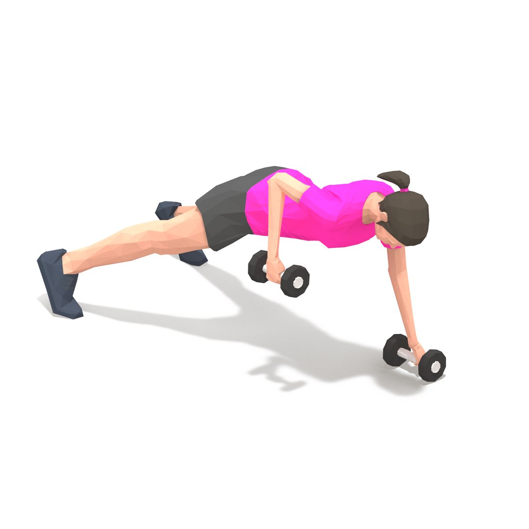 Animations exercise woman model - TurboSquid 1706670