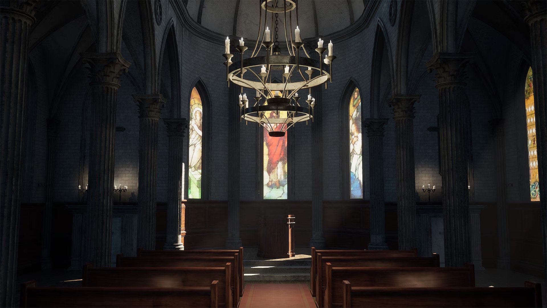 Church Interior 3D - TurboSquid 2252047