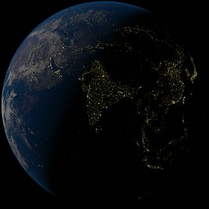 Photoreal Earth --- 8k high-performance