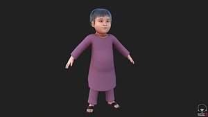 3D toddlers characters milsim