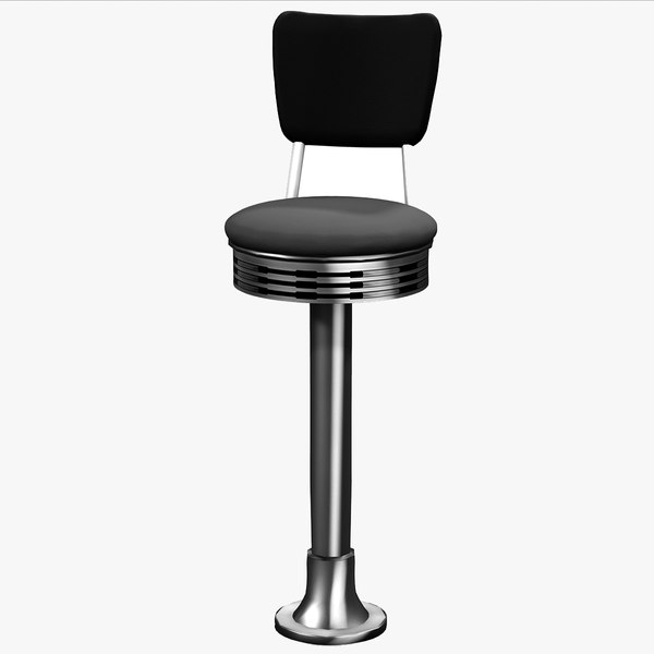 3D model BAR CHAIR A SEAT FURNITURE