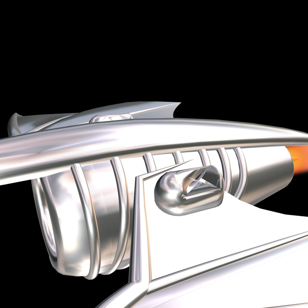 Green Goblin Glider 3d Model