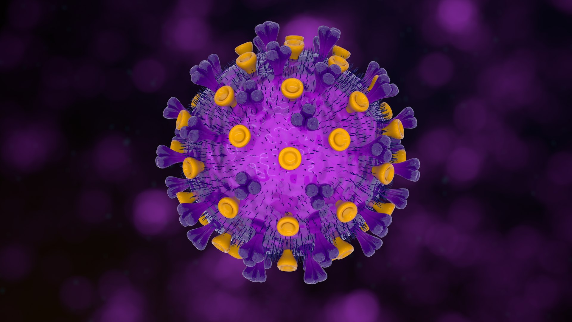 HIV Virus 3D Model - TurboSquid 2224425