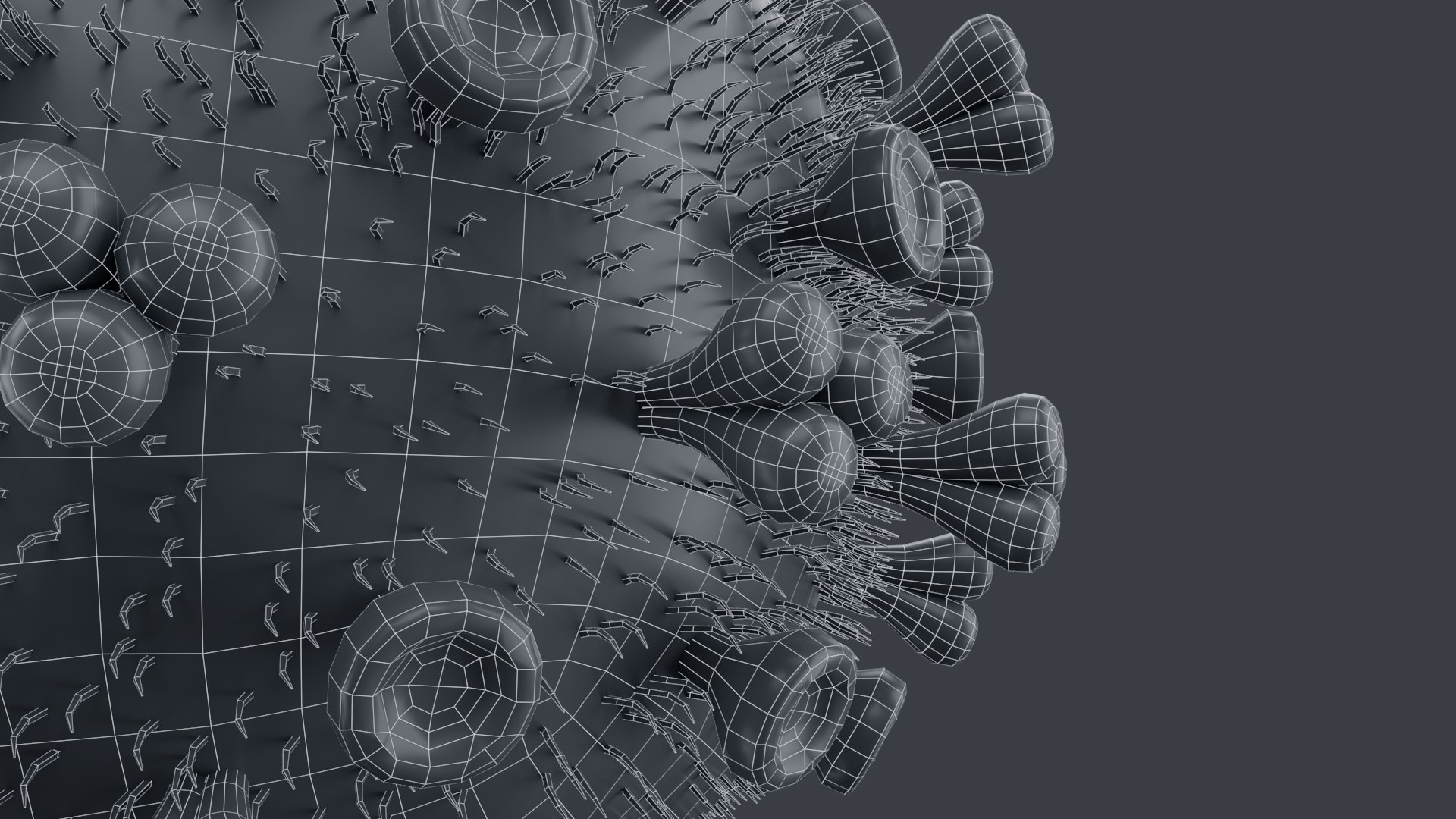 HIV Virus 3D Model - TurboSquid 2224425