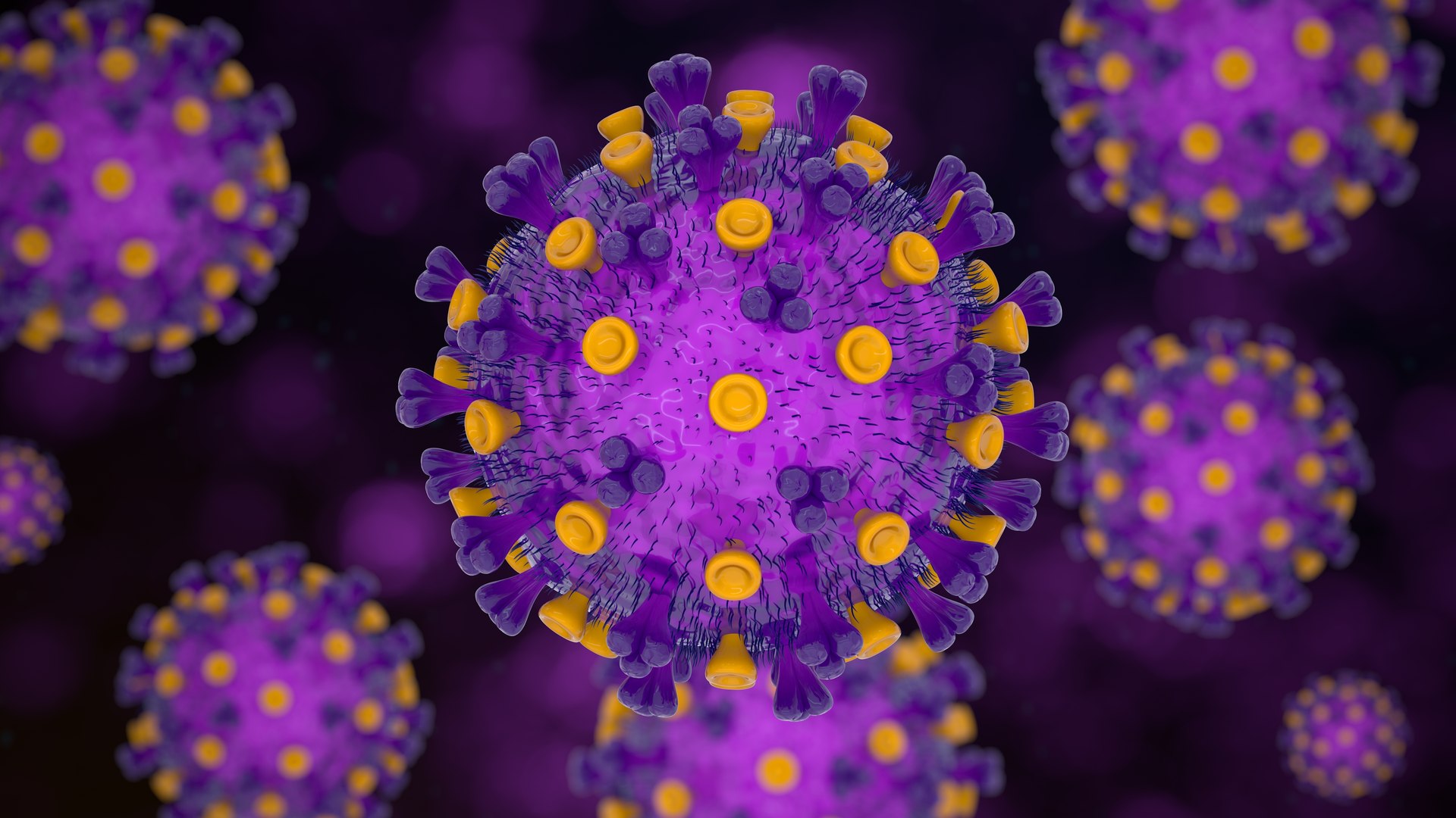 HIV Virus 3D Model - TurboSquid 2224425