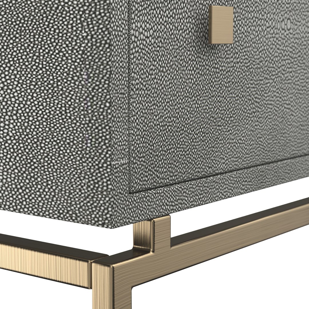 3D Pesce Shagreen 6 Drawer Dresser B44147 Model TurboSquid 2085659
