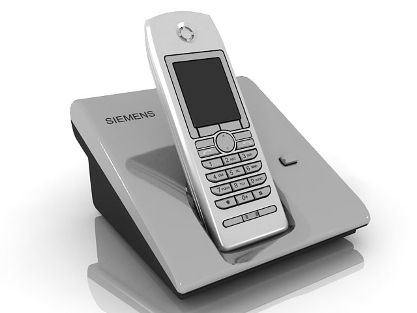 3d S Siemens Telephone Model