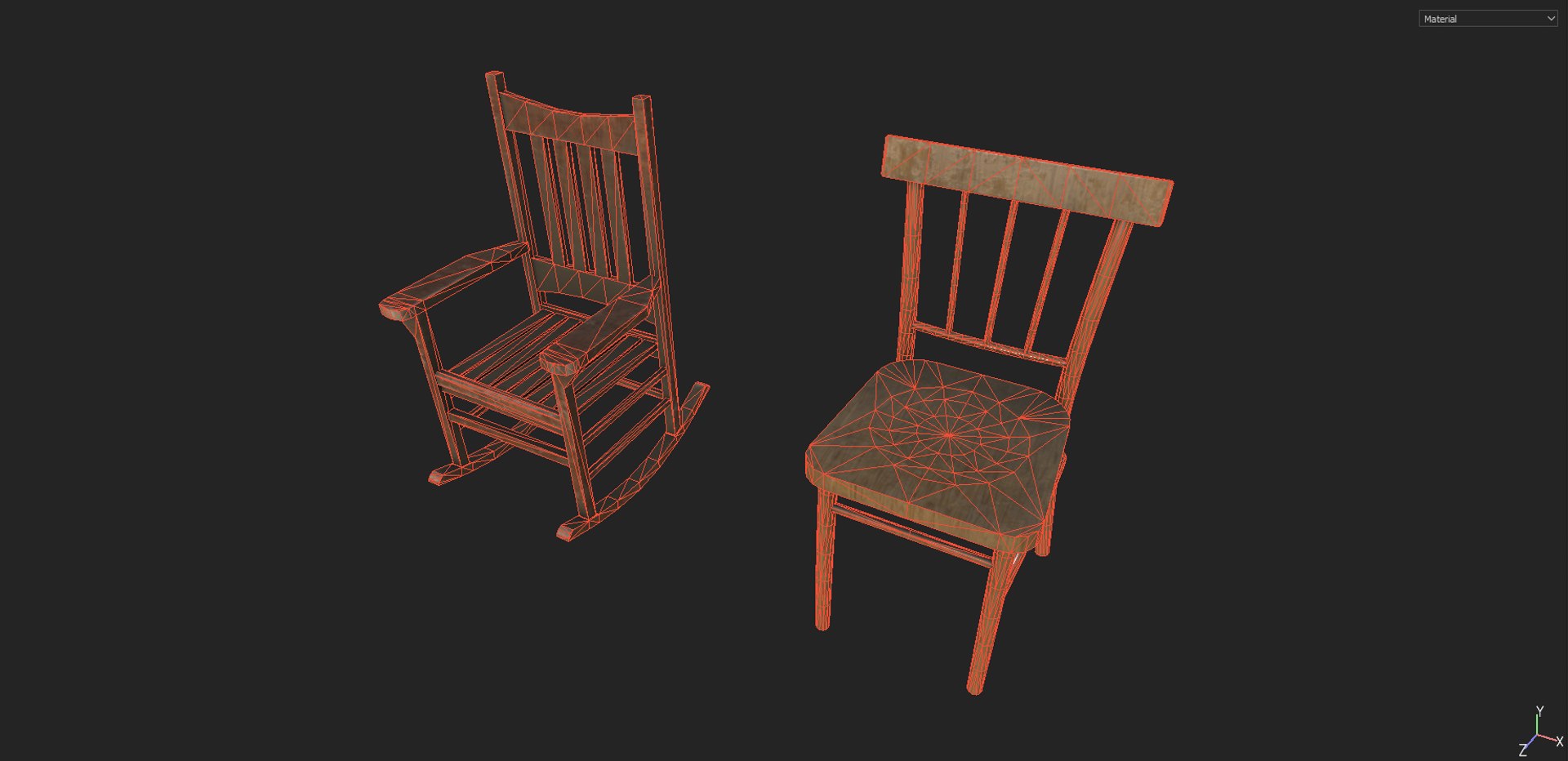 3D Chairs Prop Pack - TurboSquid 2108369