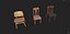 3D Chairs Prop Pack