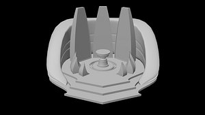 Altar Padestal 3D model